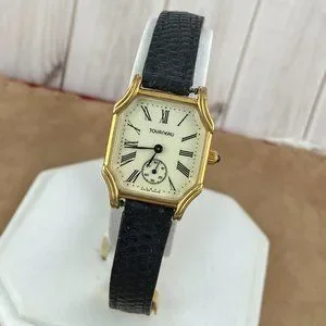 Vintage Swiss Tourneau Watch Swiss made Art Deco Tank Watch Swiss Movement Vintage Tourneau Ladies Tank Watch: Swiss Made Art Deco  main image 2